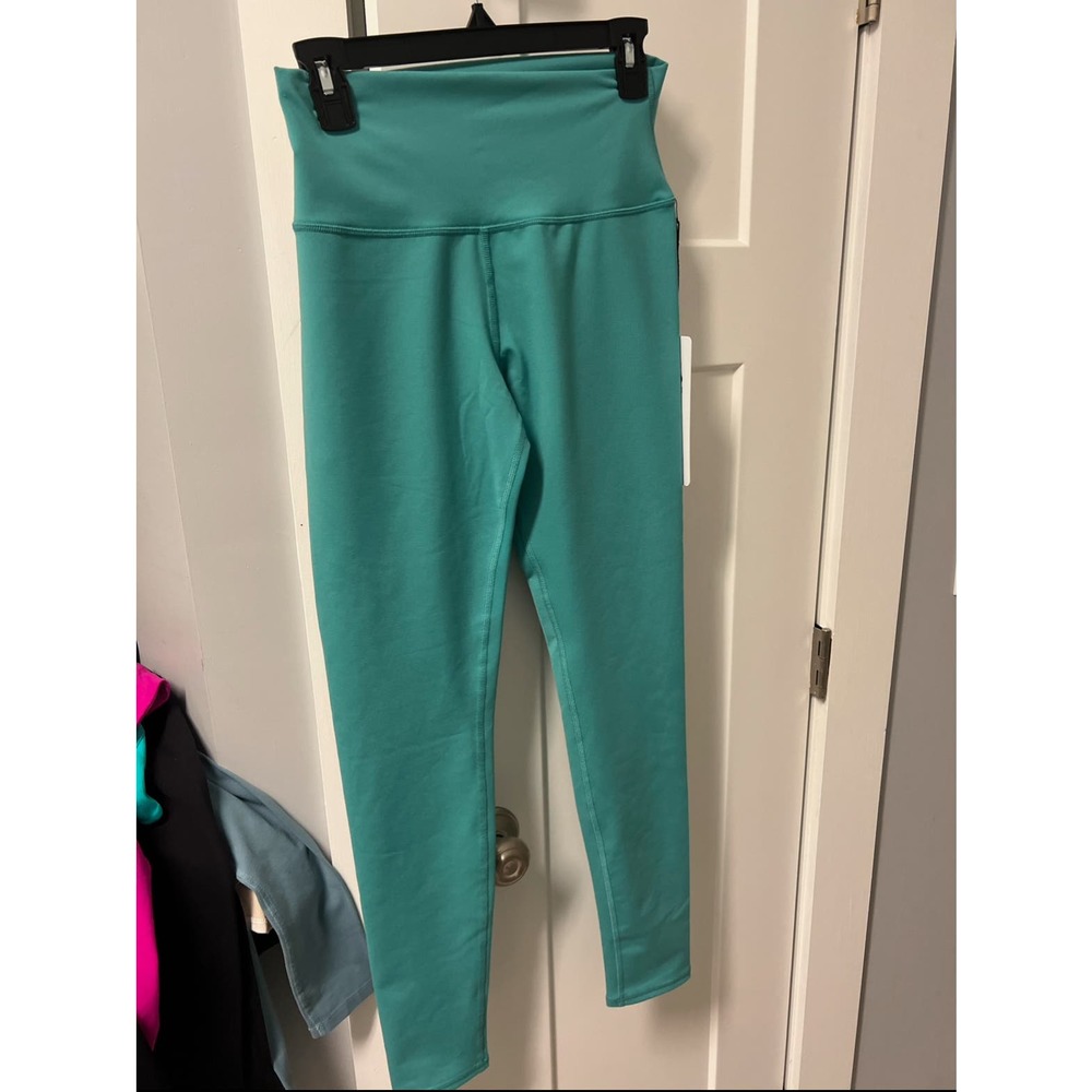 NWT Alo airbrush leggings ocean teal size M, $98